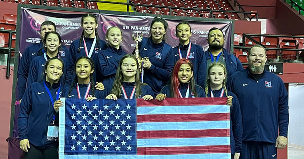 USA Wrestling U.S. women add four golds on Saturday, claim U15 Pan Am